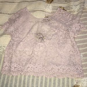 Victoria’s Secret open back crop top